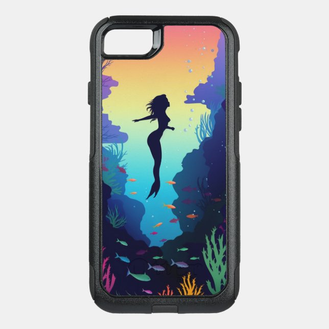 Miami Beach Spring Break 2023 Mermaid Reef Otterbox iPhone Case (Back)