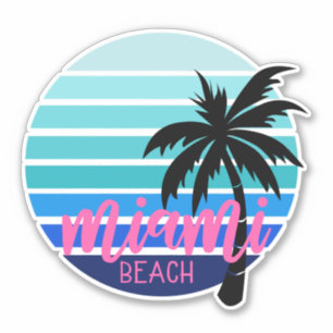 Miami Beach  Sticker