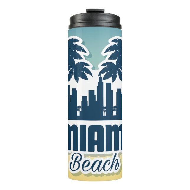 Miami Beach Thermal Tumbler (Front)