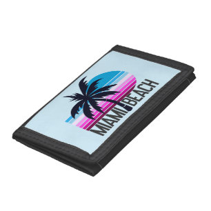 Miami Beach Tri-fold Wallet