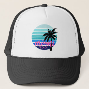Miami Beach Trucker Hat