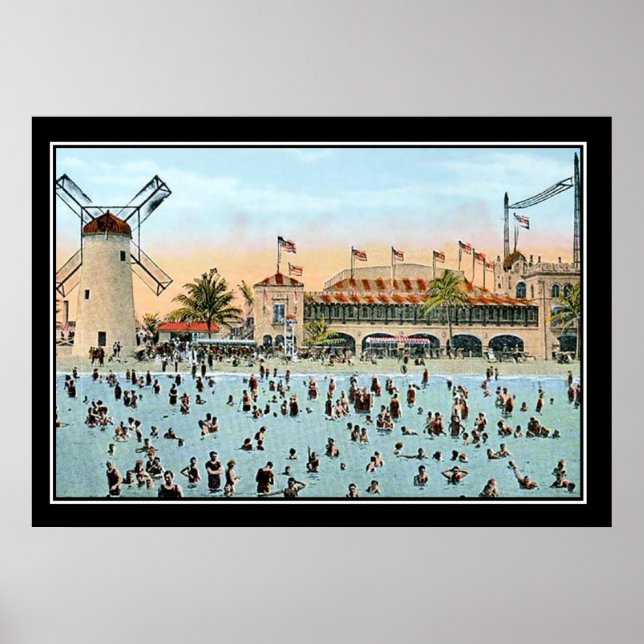 Miami Beach Vintage Print (Front)