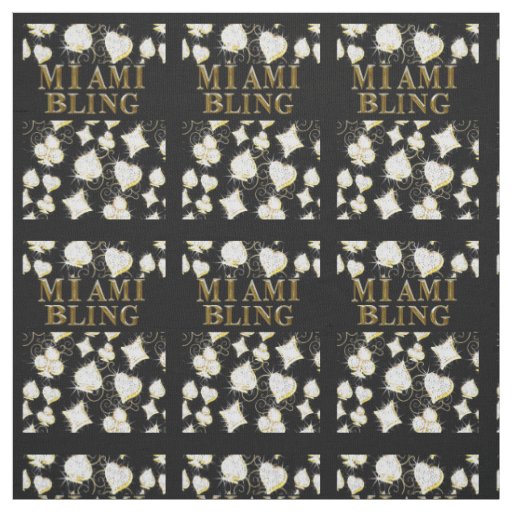 MIAMI BLING FABRIC