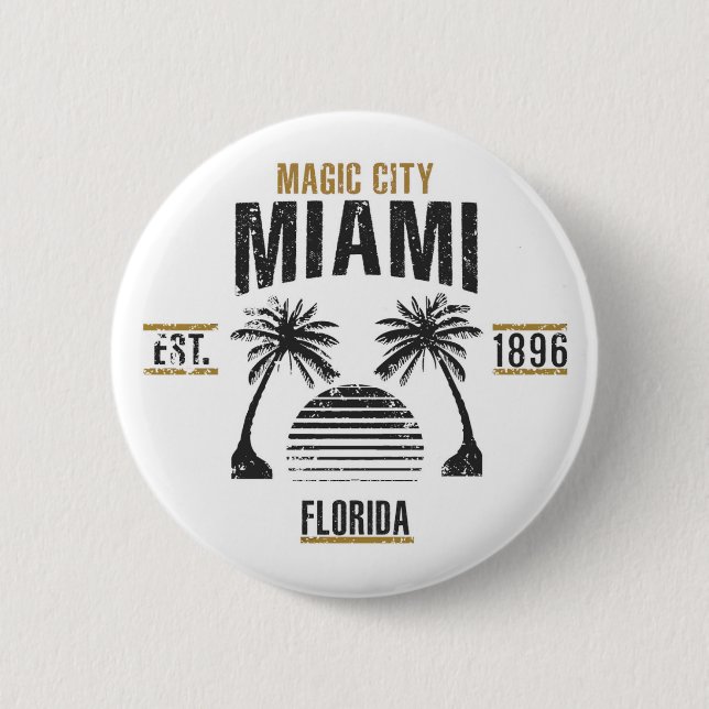 Miami Button (Front)