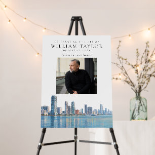 Miami Celebration Of Life Photo Welcome Sign