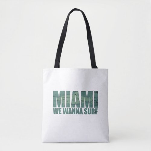Miami city Florida Tote Bag