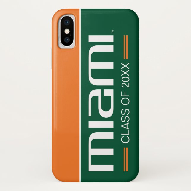 Miami Class Year Case-Mate iPhone Case (Back)
