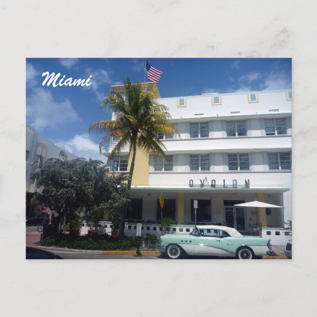 miami classic postcard (Front)