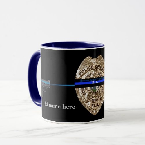 Miami_Dade Blue Line Combo Mug