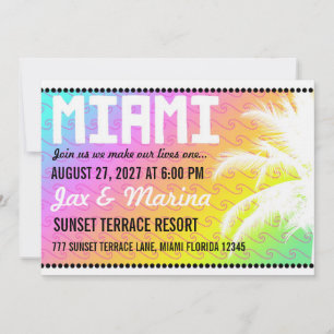 MIAMI Destination Invitation