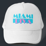 "Miami Diva" Hat<br><div class="desc">Design inspired by the 80's television series, Miami Vice.</div>