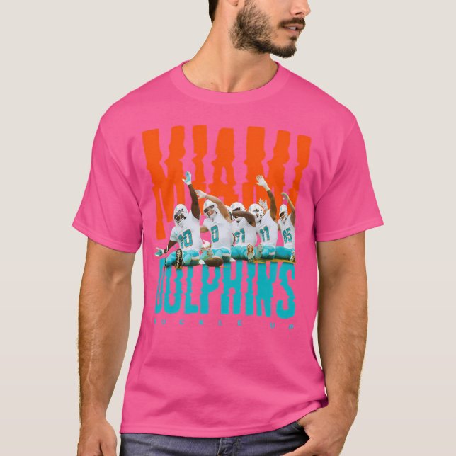Miami Dolphins Roller Coaster T-Shirt (Front)