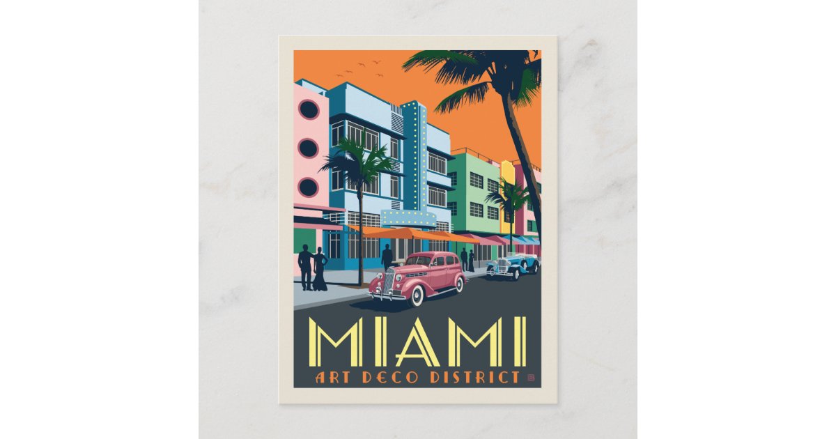 VINTAGE Florida FL Miami & Miami Beach Postcard Pack