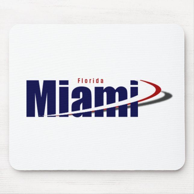 Miami, FL Mouse Pad (Front)