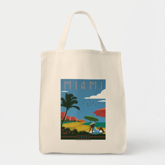 Miami, FL Tote Bag (Front)