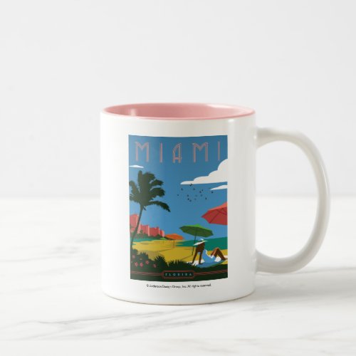 Miami FL Two_Tone Coffee Mug