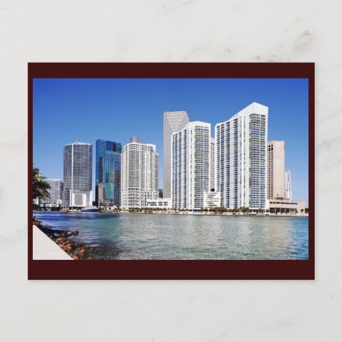 Miami Florida A City for All Seasons Postcard