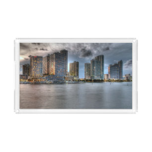 Miami, Florida Acrylic Tray