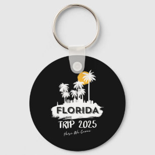 Miami Florida Beach Trip 2025 Here We Come Matchin Keychain