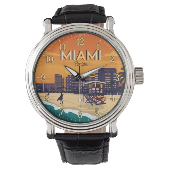 Miami Florida Beach Watch (Front)