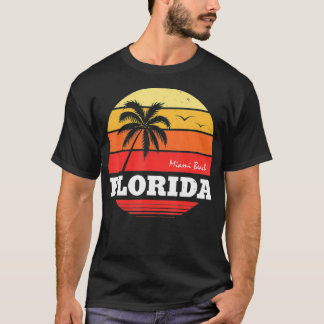 Miami Florida City Seal State Home Pride Dade Coun T-Shirt