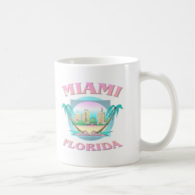 Miami Florida Coffee Mug (Right)