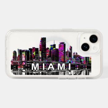 Miami  Florida In Graffiti Otterbox Iphone 14 Case by stickywicket at Zazzle