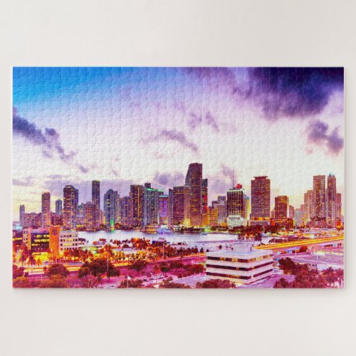 Miami Florida Jigsaw Puzzle