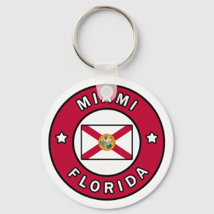 Miami Florida Keychain