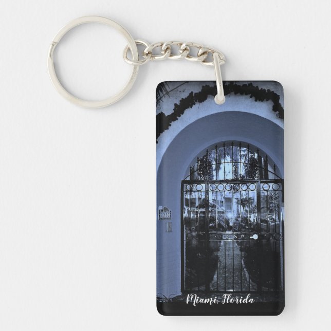 Miami, Florida Keychain (Front)