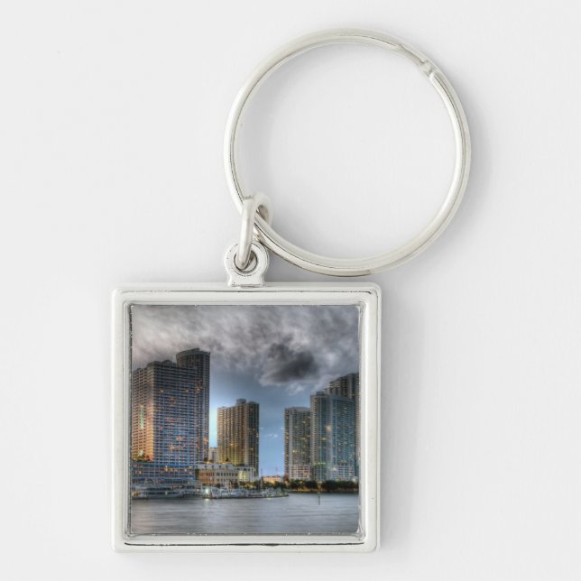 Miami, Florida Keychain (Front)