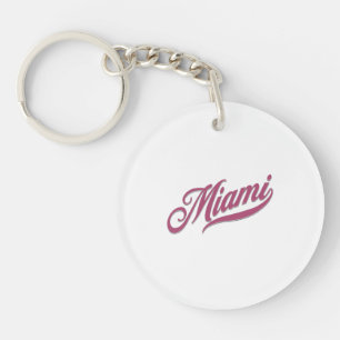 Miami Florida  Keychain