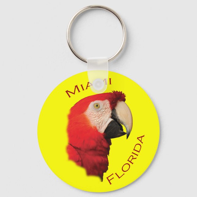 Miami, Florida Keychain (Front)