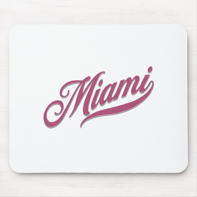 Miami Florida Mouse Pad (Front)