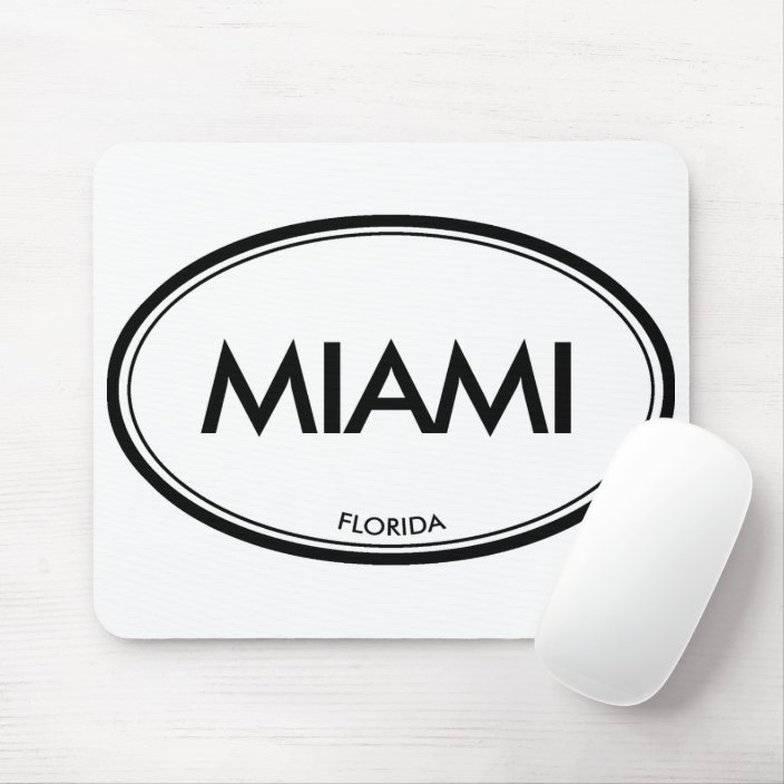 Miami, Florida Mouse Pad