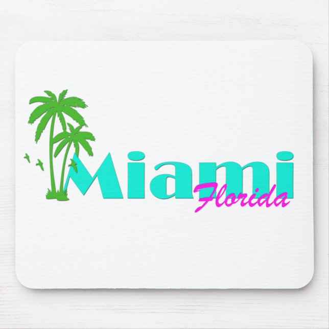 Miami Florida Mousepad (Front)