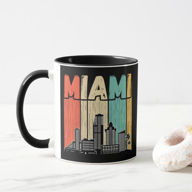 Miami Florida Mug (With Donut)