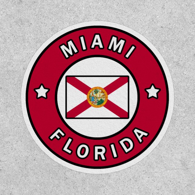 Miami Florida Patch (Front)