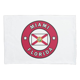 Miami Florida Pillow Case