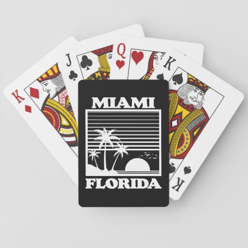MiamiFlorida Poker Cards