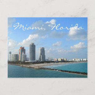 Miami Florida Postcard