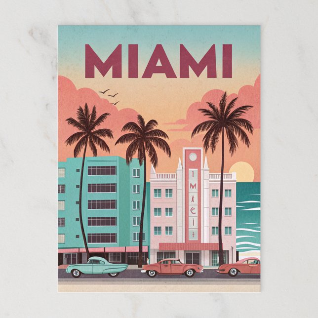 Miami, Florida Postcard (Creator Uploaded)
