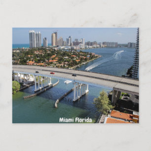 Miami ,Florida Postcard