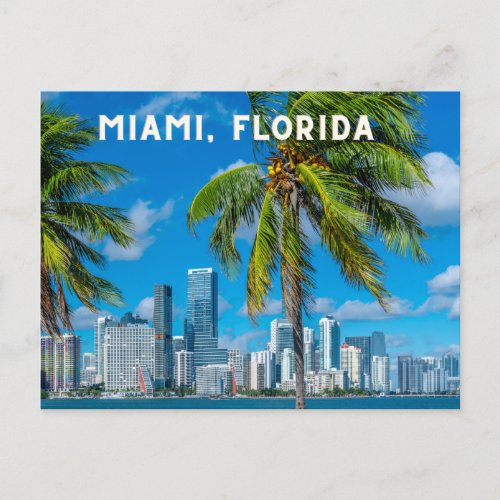 Miami Florida Postcard