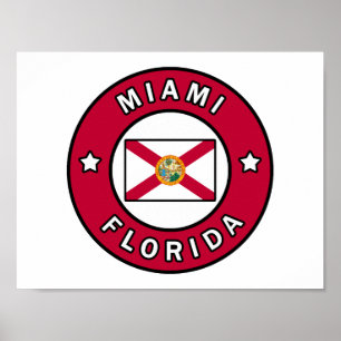 Miami Florida Poster