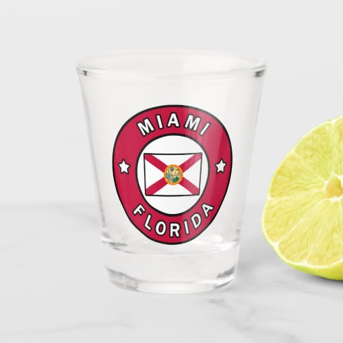 Miami Florida Shot Glass