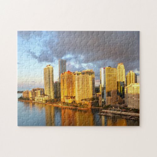 Miami Florida  Skyline Jigsaw Puzzle