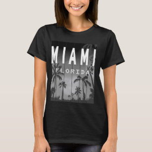 Miami Florida Sunset - I Love Miami Beach Souvenir T-Shirt
