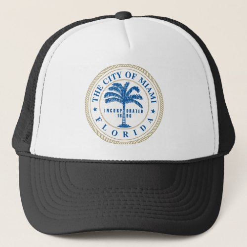 Miami Florida Trucker Hat
