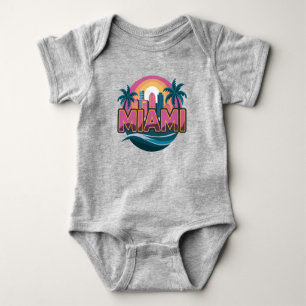 Miami Florida United States Baby Bodysuit